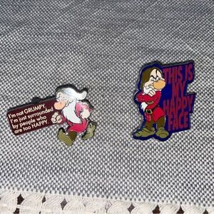 Bundle of Disney parks seven dwarfs pins